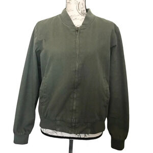 Brandy Melville‎ Kasey Olive Green Bomber Jacket Bella Swan